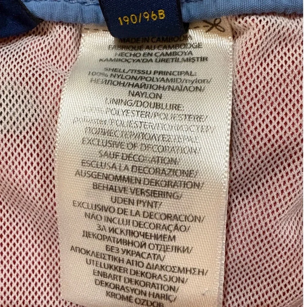 Polo Ralph Lauren Swim Trunks Salmon XXL Mesh Lined Drawstring Board Shorts